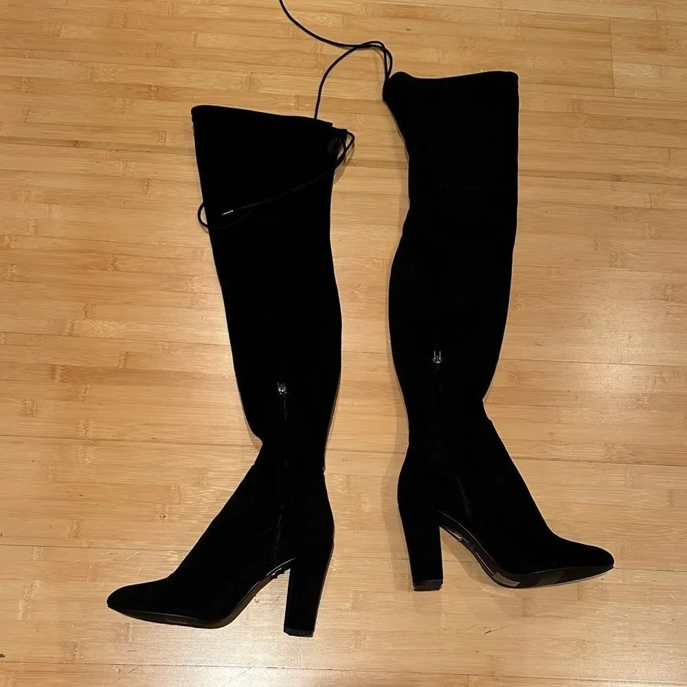Dolce Vita Elegant Black Over-the-Knee Boots